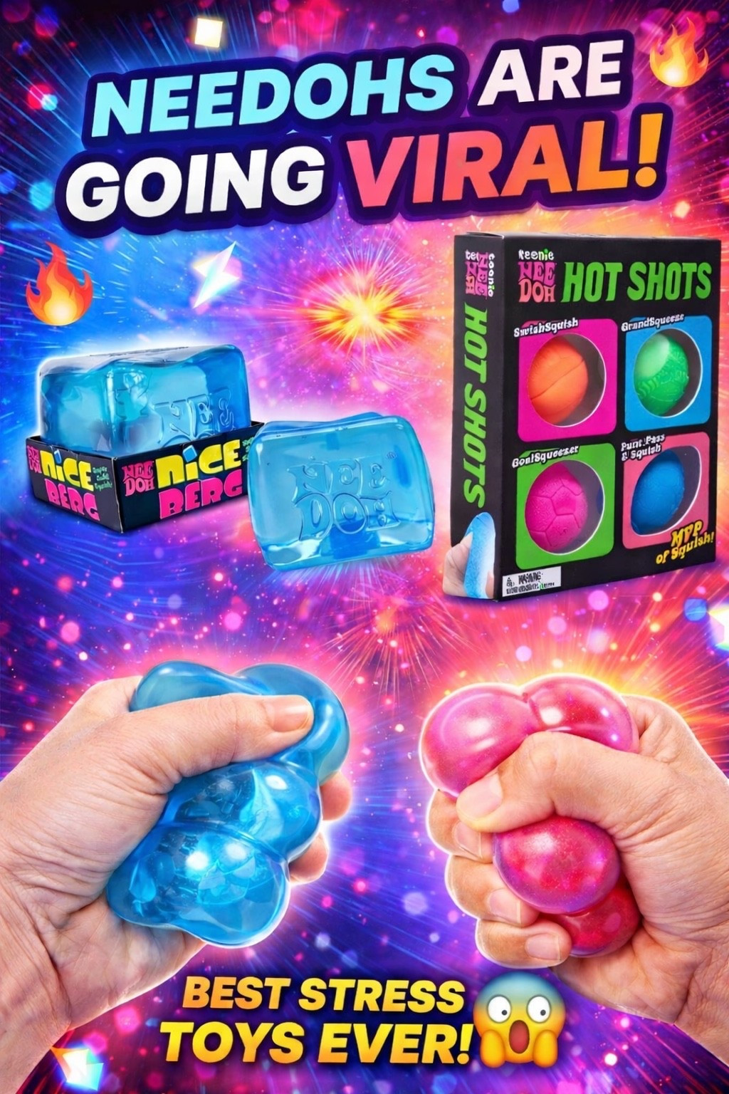 These viral NeeDohs are everywhere right now and I totally get why.
So satisfying, stress-relieving, and kids are obsessed.

#LTKKids