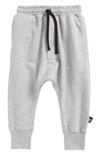 Boy's Nununu Jogger Pants, Size 6-7Y - Grey | Nordstrom