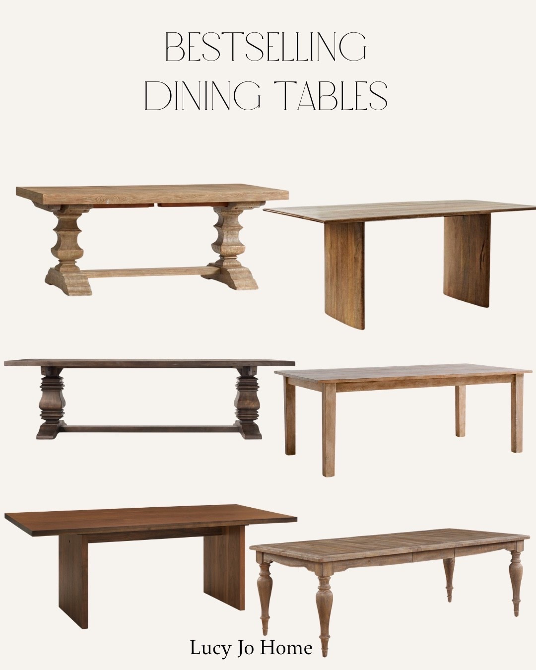 Bestselling dining tables! 

#LTKHome