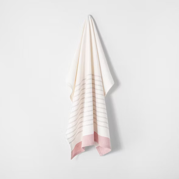 Flour Sack Sour Cream / Dusty Rose - Hearth & Hand™ with Magnolia | Target