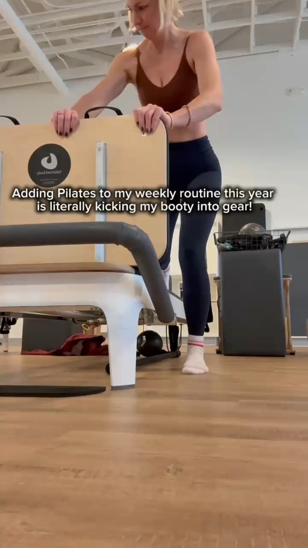 Pilates has literally been kicking my booty into gear so far this year! 
These are my fav socks, and cute Pilates wear that helps  motivate me to get to class- having a cute outfit always makes a difference 🤍 

#LTKActive #LTKfitnessgoals #LTKootd