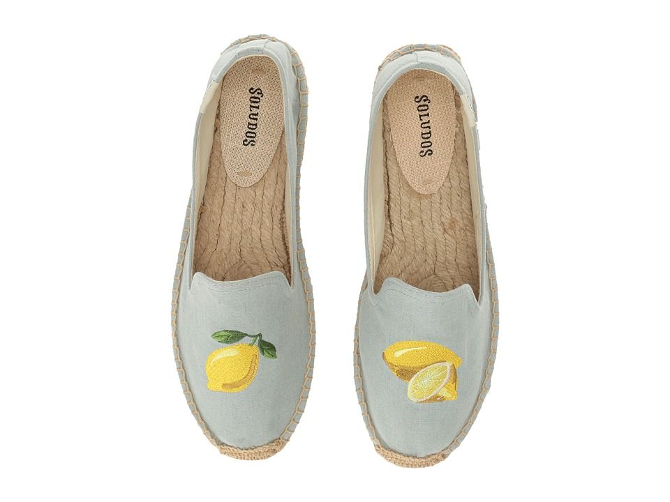Soludos - Lemon Platform (Chambray) Women's Shoes | Zappos