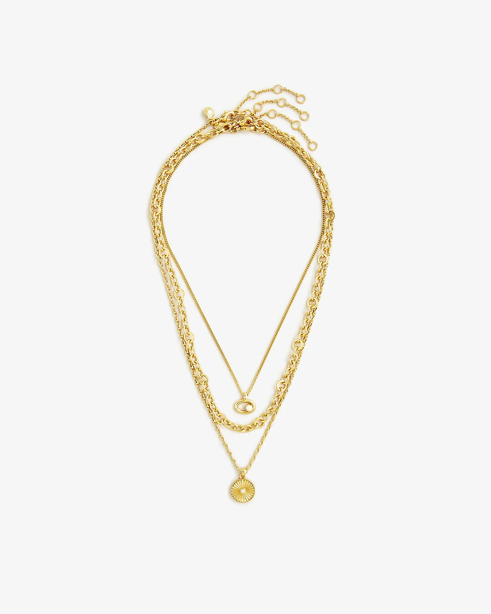 Chain necklaces set | J. Crew US