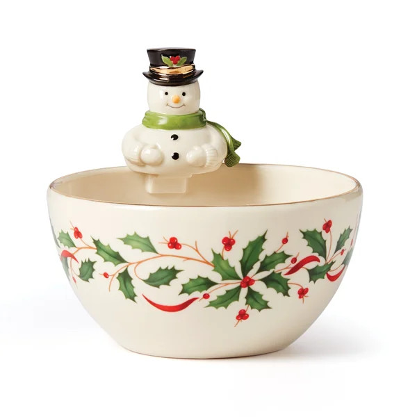Lenox Holiday Porcelain China Serving Bowl | Wayfair North America