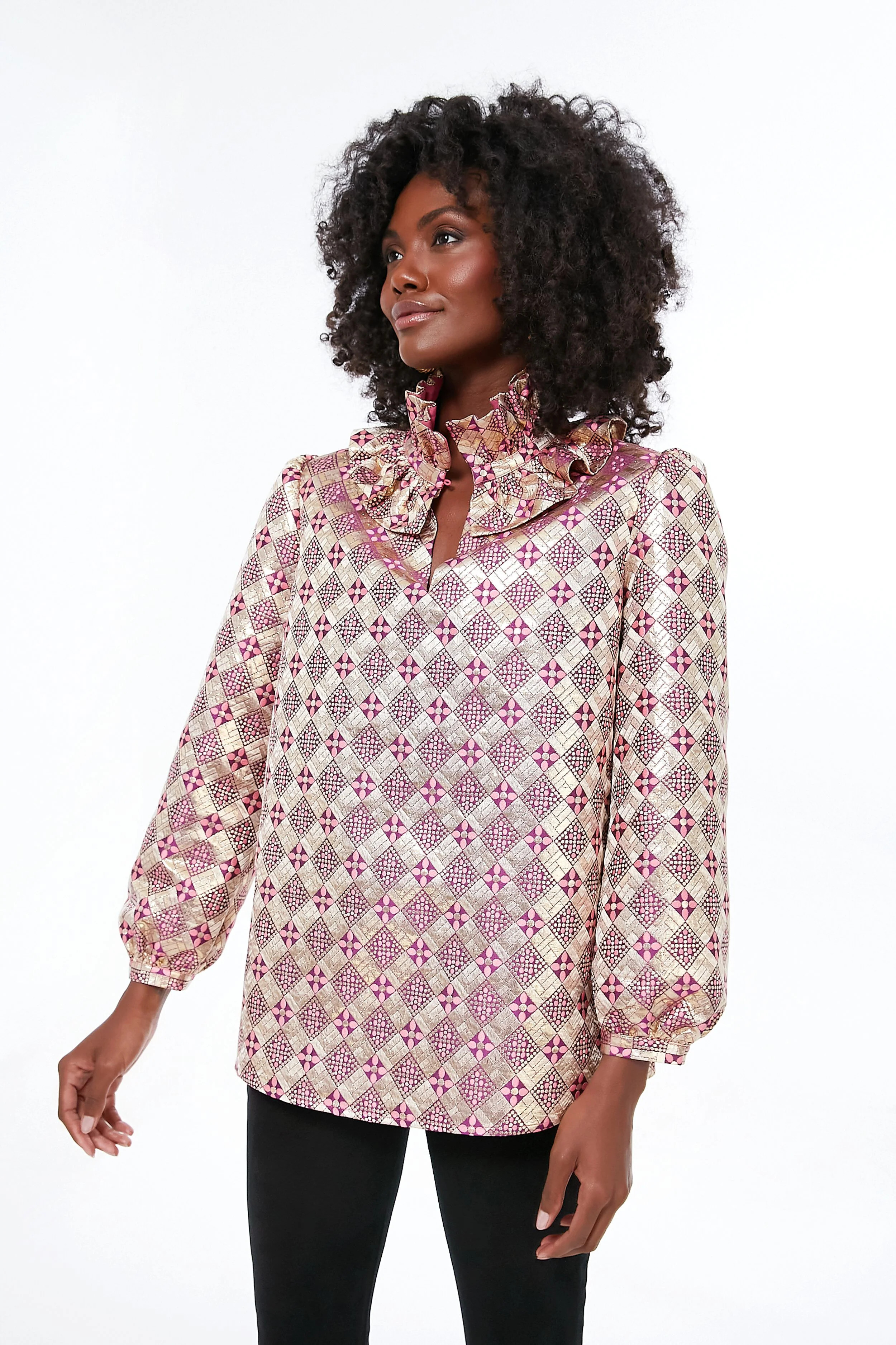 Champagne Dreams Bouvier Blouse | Tuckernuck (US)