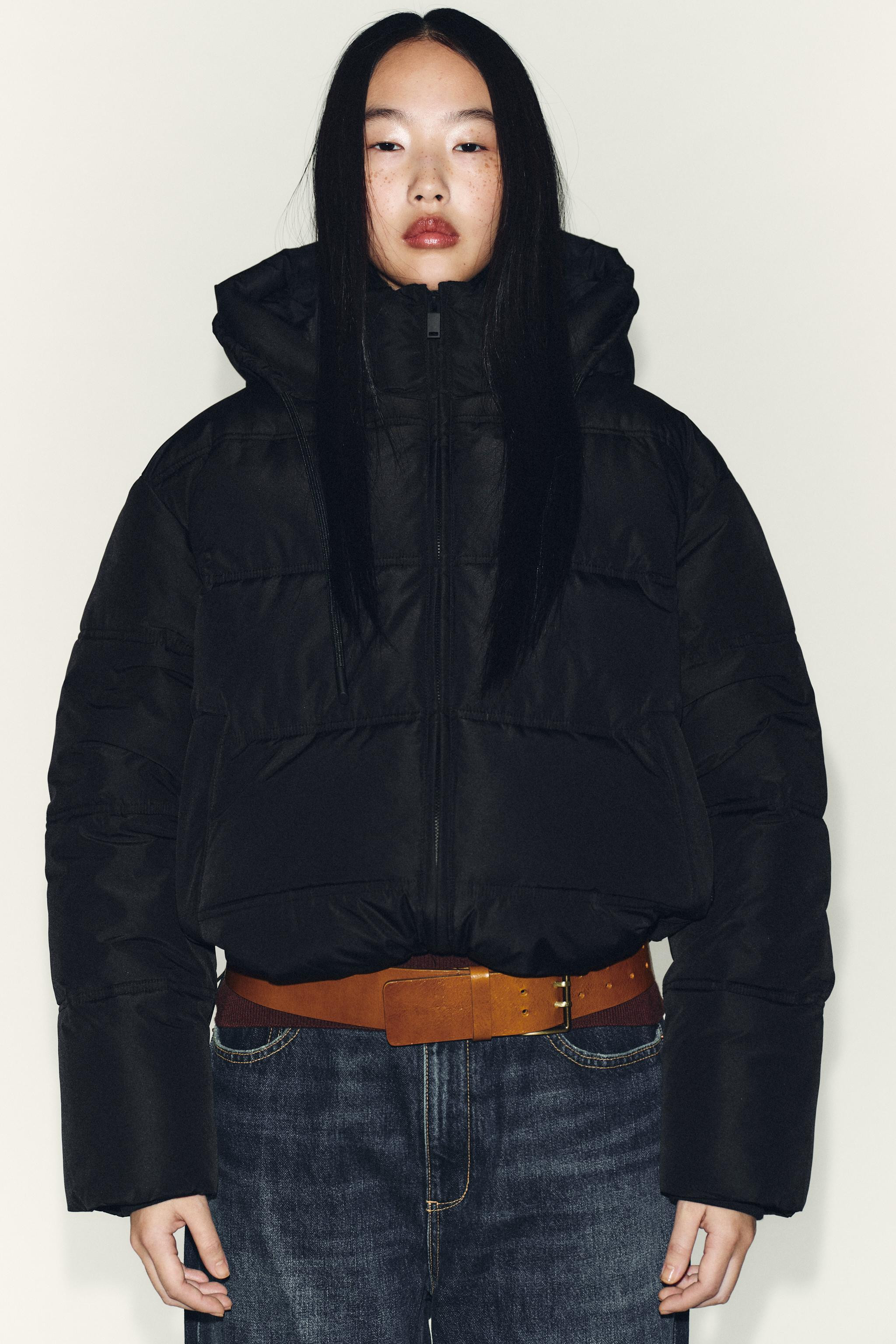 SHORT WATER REPELLENT WINDPROOF HOODIE ANORAK | Zara US