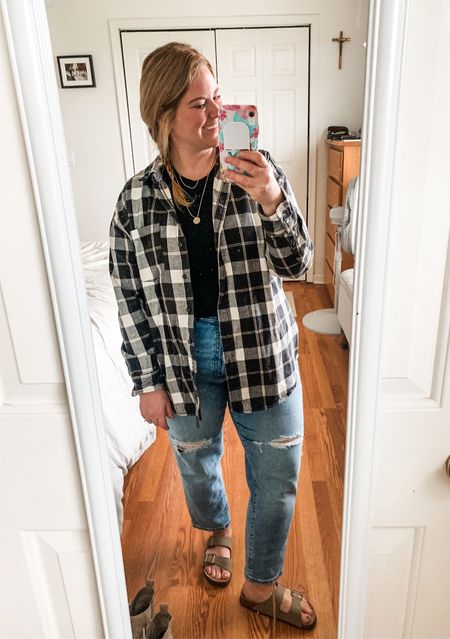 Outfit for a very chilly spring day!

Flannel & jeans with Birkenstock 


#LTKstyletip #LTKmidsize #LTKSeasonal