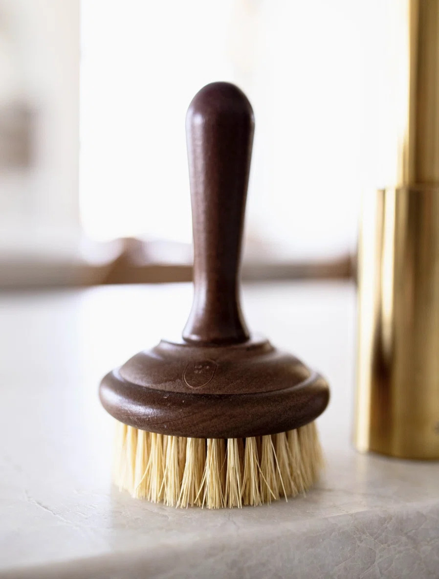 Dish Soap Scrub Round Wood Brush For Kitchen And Home Decor | Wayfair North America