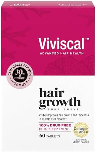 Viviscal Hair Growth Supplements For Women For Thicker, Fuller Hair, Nourishes Thinning & Loss, W... | Amazon (US)