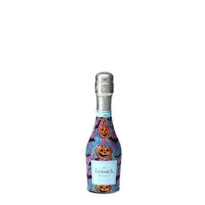 Preppy Halloween Bats Mini Prosecco Wraps (6-Pack) | Beau Bottles