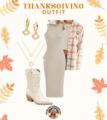 LTK Holiday Sale items that I’ve made some thanksgiving outfits from!! 
I love this outfit, it’s super cute and affordable! It’s also apart of the LTK Holiday Sale!! I included some good staple pieces that are super versatile for the fall/ winter and maybe even spring!! 
The holiday sale is November 9-12 so get your carts ready! Some items are also on sale right now so grab them while they are in stock!!
Check out my LTK Holiday collection and product set for all the Holiday Sale content!!🤍❤️💚 
Happy shopping!! 

#vici #top #sweatertank #tank #sweater  #fall #style #bottoms #workpant #pants #booties #workwear #elf #makeup #brows #powder #blush #holidaysale #sale #thanksgiving #thanksgivingoutfit #inspiration #thanksgivinginspo #boots 