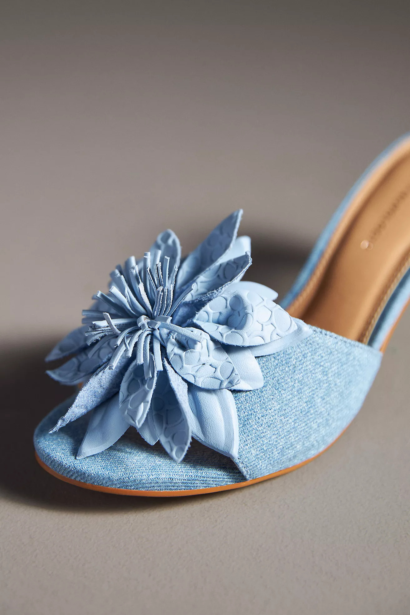 By Anthropologie 3D Floral Kitten Heels | Anthropologie (US)