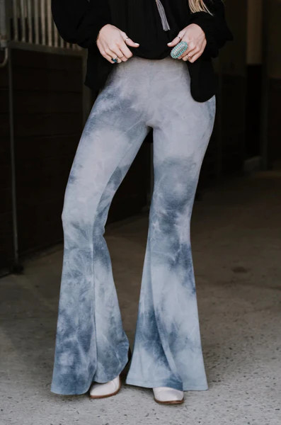 Ocean Glow Flares - Navy | Three Bird Nest