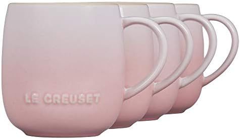 Amazon.com: Le Creuset Stoneware Set of 4 Heritage Mugs, 13 oz. each, Meringue : Everything Else | Amazon (US)