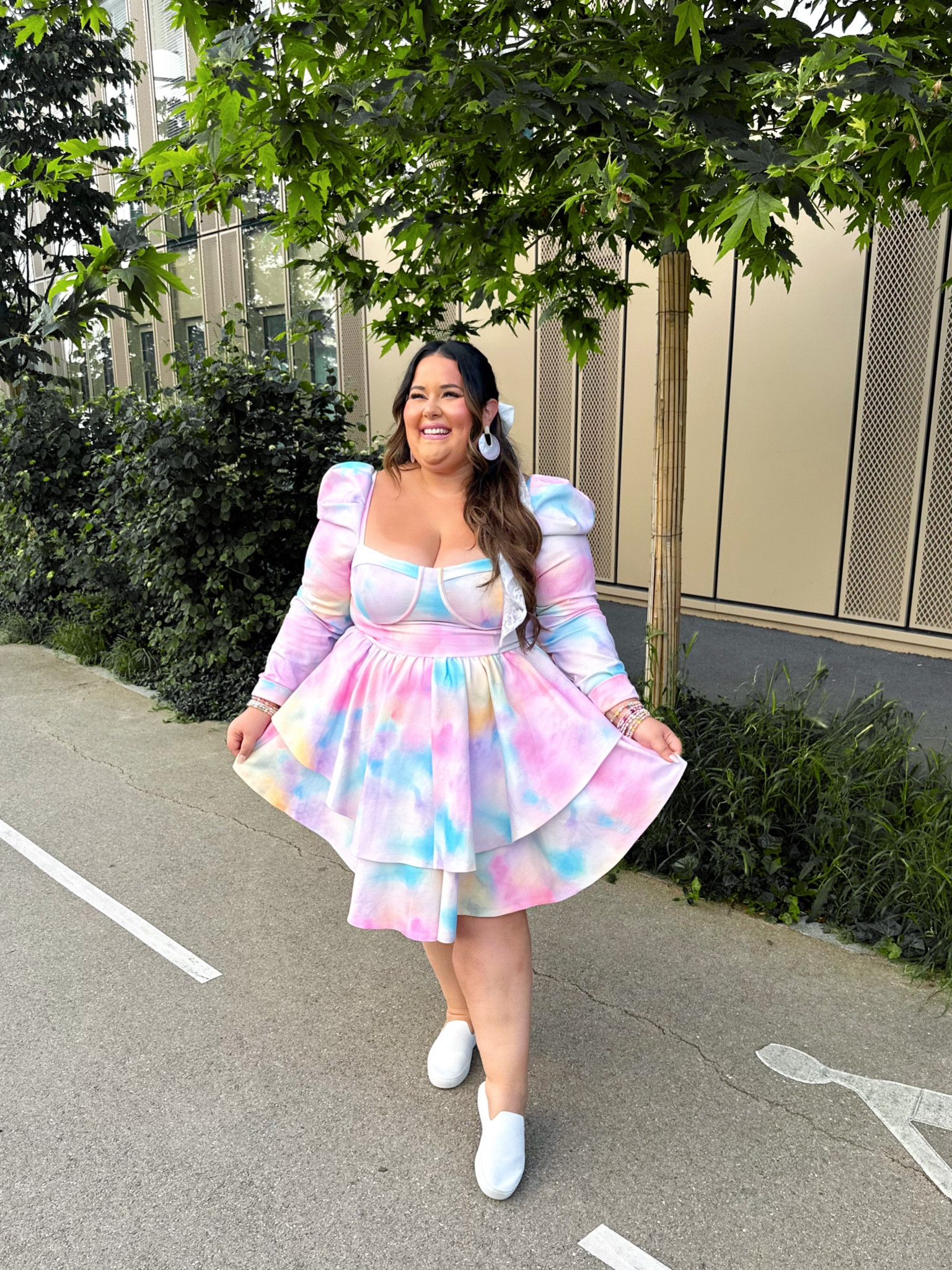 Eras tour outfit from Paris! This dress was PERFECT for a Taylor swift moment, and I seriously got so many compliments on it! It’s the kind of dress that just makes you happy when you wear it 😍

I’m wearing my true size 2X! It has some stretch and it is super comfortable, but it’s definitely a thicker material so keep that in mind if you have a summer show!

#LTKStyleTip #LTKPlusSize