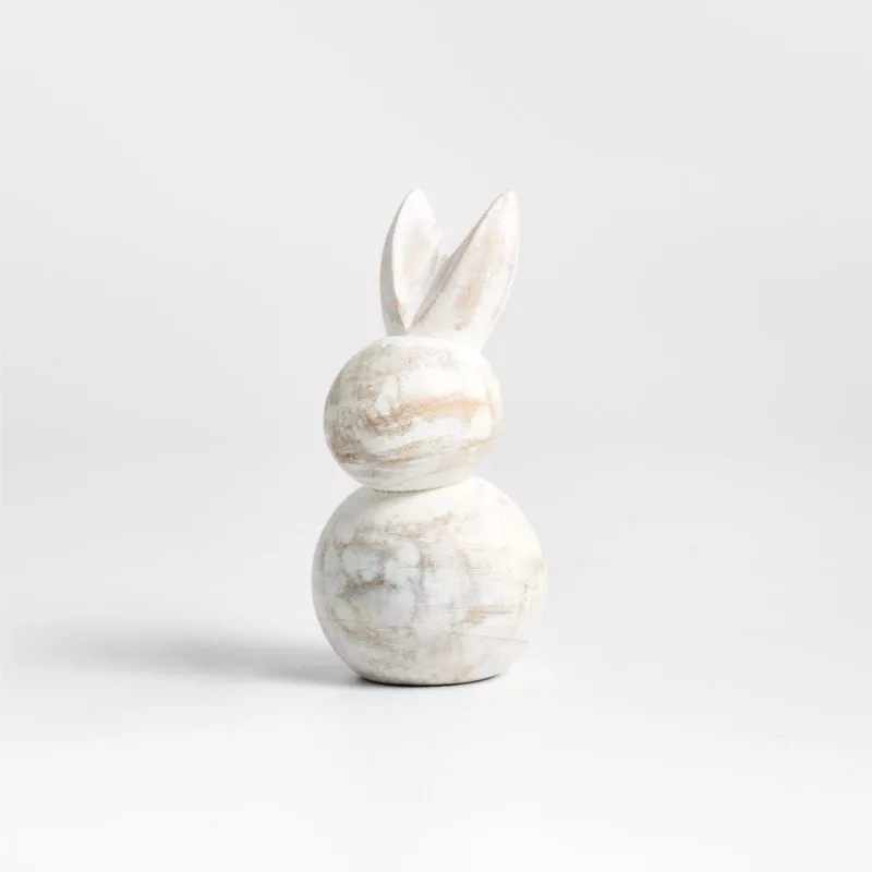 Small Wood Easter Bunny 6 + Reviews