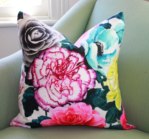 Read the full title
    Designer's Guild Pandora Cushion Pillow Cover | Etsy (US)