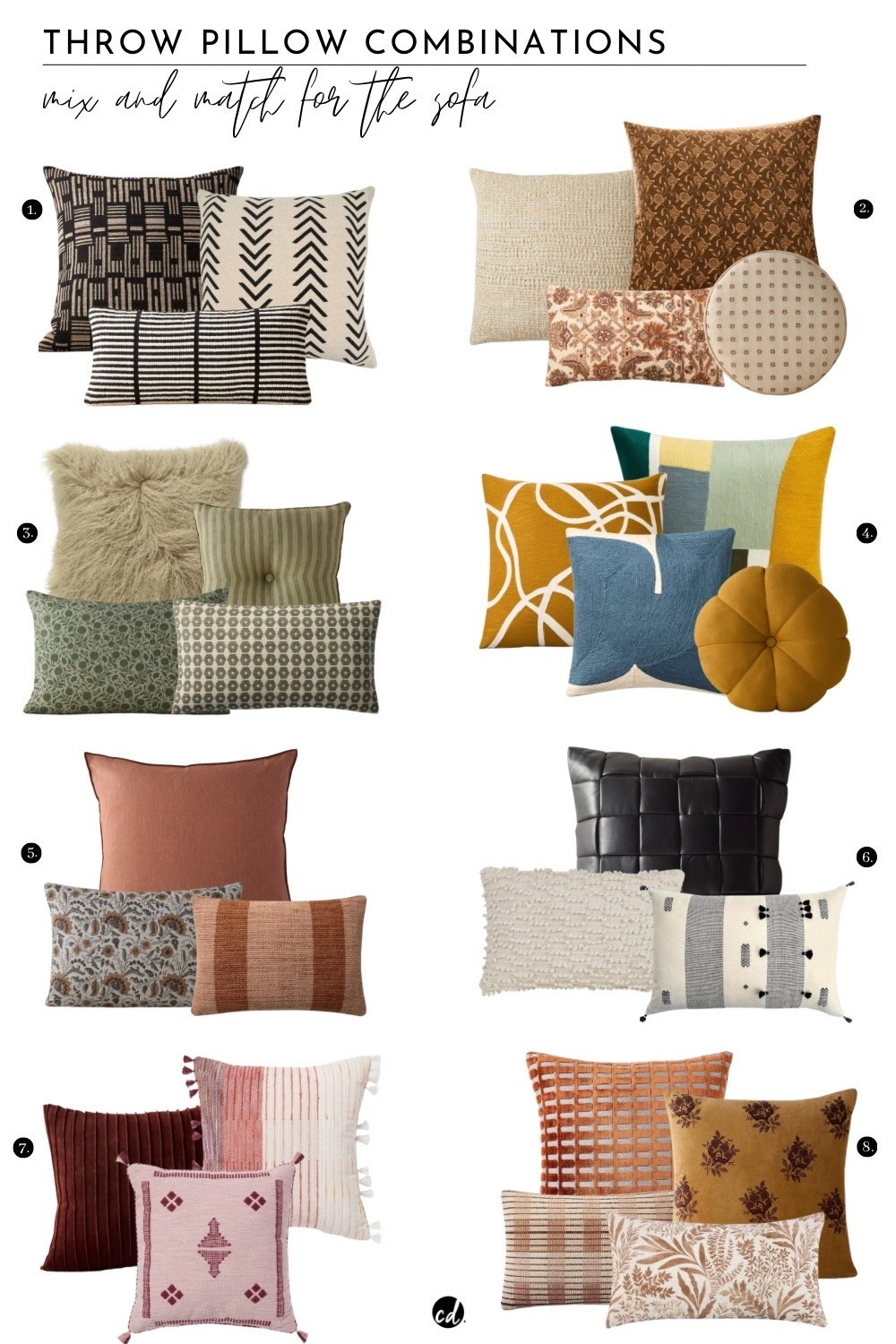 Mix and Match Throw Cushions: For The Sofa

#LTKhome