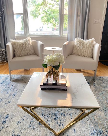 Rearranged the Living room layout with these fabulous barrel accent chairs and marble tables. 

#LTKFind #LTKhome #LTKstyletip