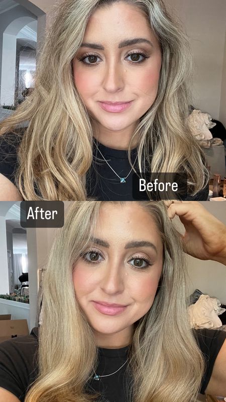 Using the right hair brush is life changing lol. These pictures were taken minutes apart  

#LTKStyleTip #LTKBeauty