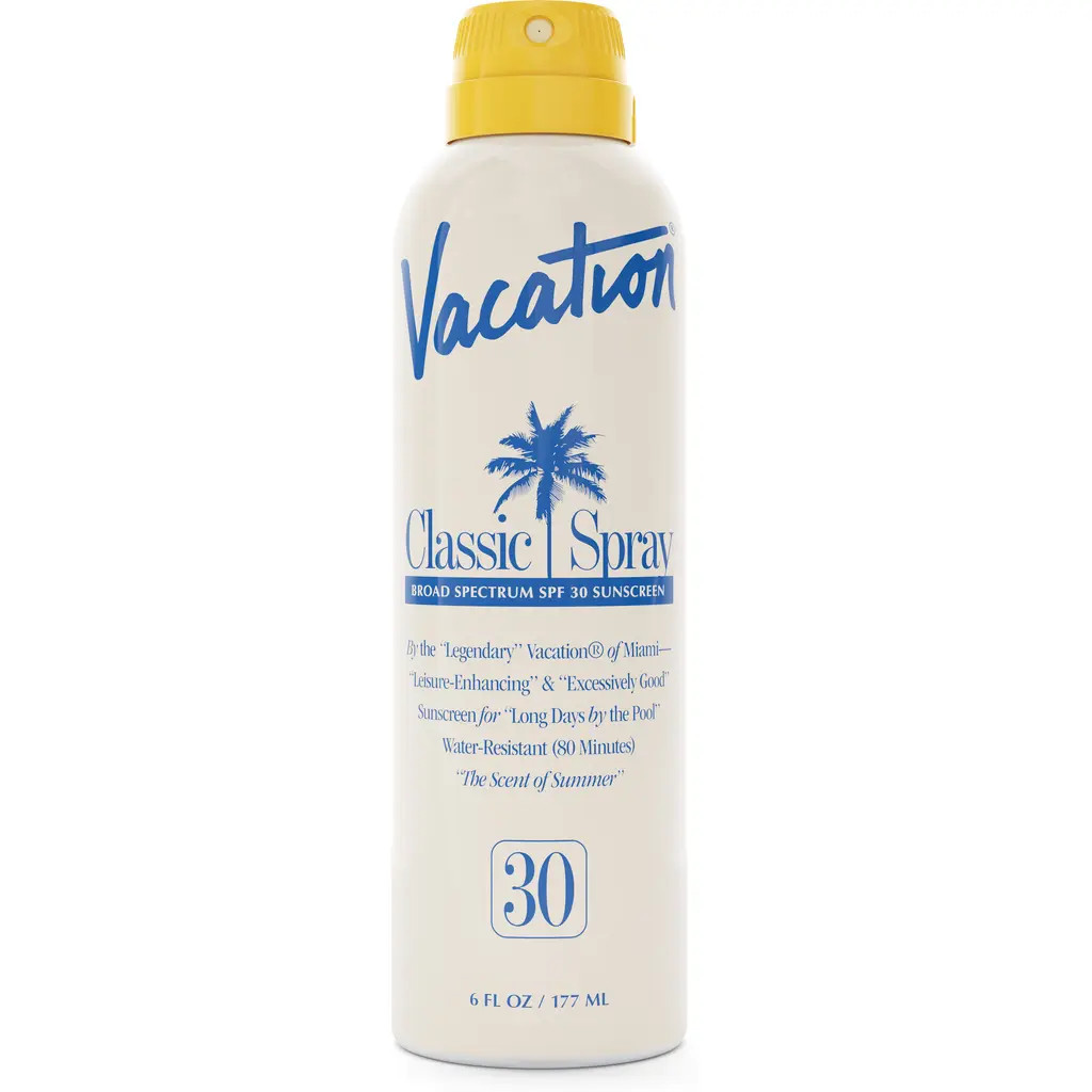 Vacation Classic Sunscreen Spray Broad Spectrum SPF 30 at Nordstrom, Size 6 Oz | Nordstrom