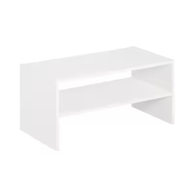 ClosetMaid 11.63-in H x 24-in W x 11.63-in D White Stackable Wood Laminate Cube Organizer | Lowe's