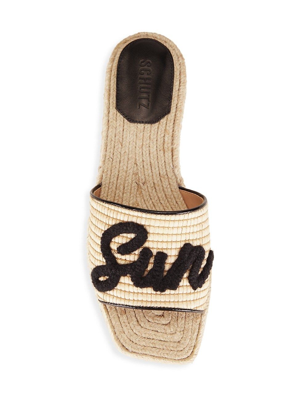 Emilien Raffia Slides | Saks Fifth Avenue