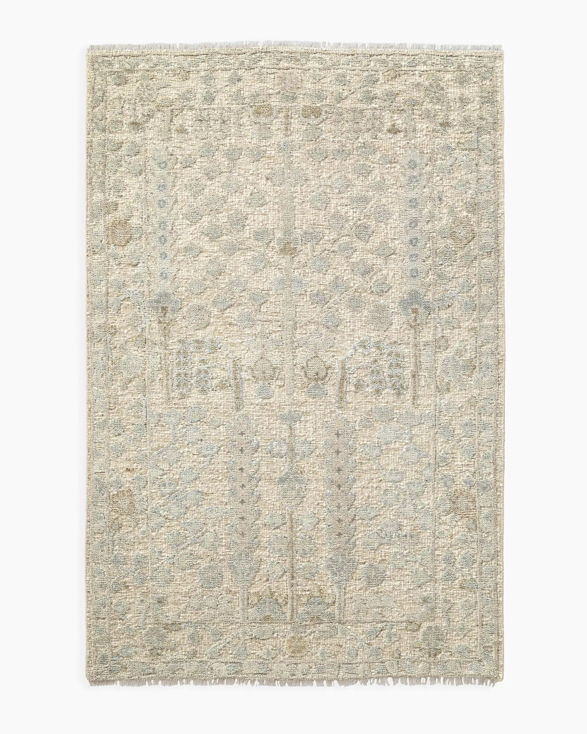 Fern Hand-Knotted Wool Rug, from Quince