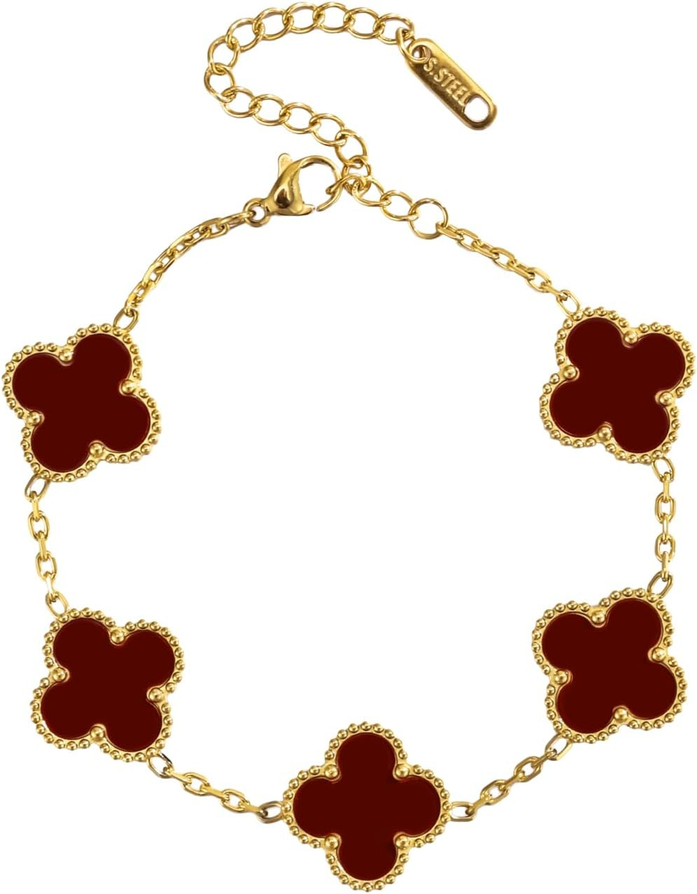 Luxury Jewelry Bracelet for Women,Adjustable Link Double Sided Jewelry, Lovely Fashion Jewelry Gift for Women | Amazon (US)