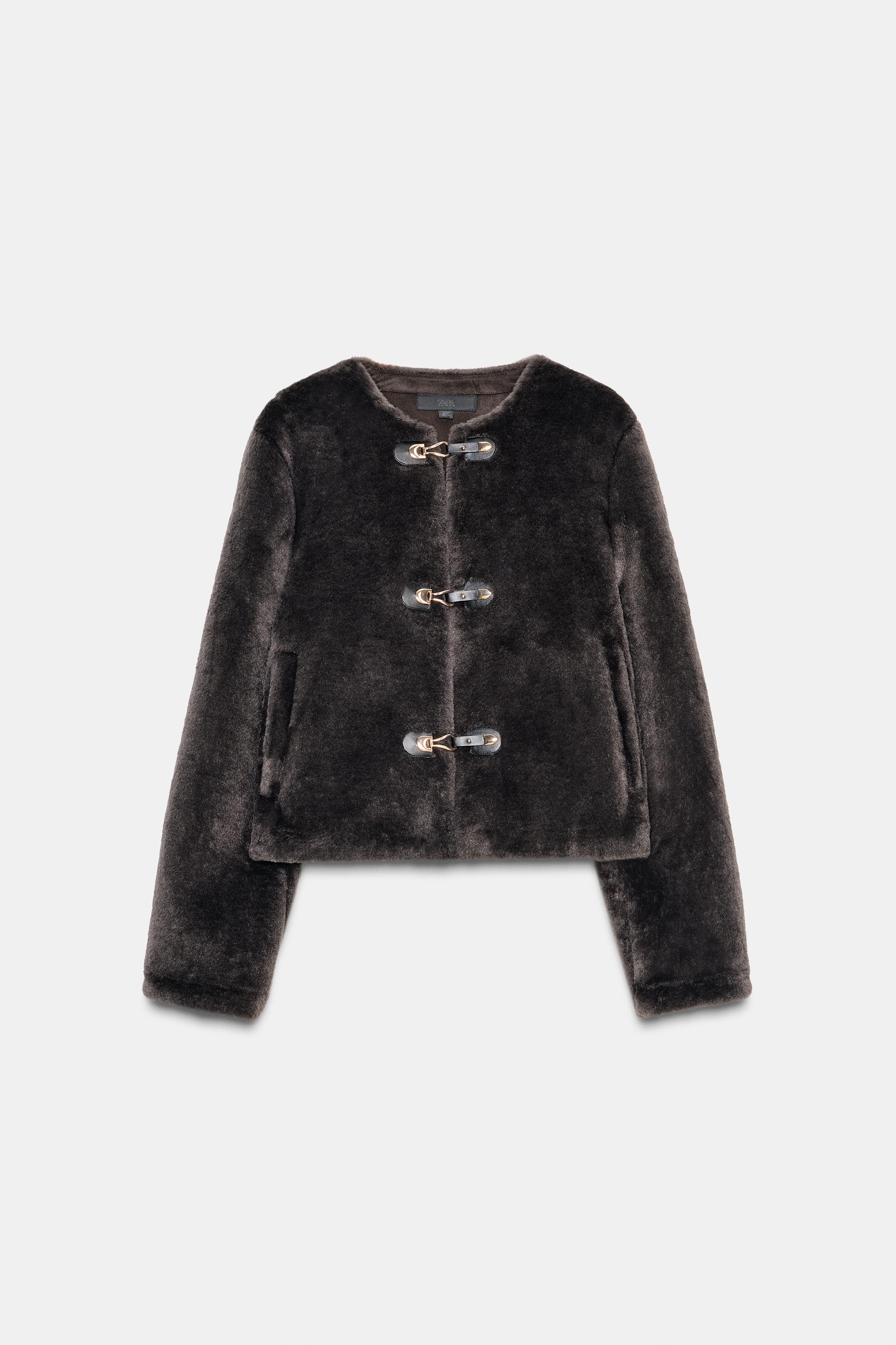 DOUBLE-FACED TOGGLE JACKET | Zara US