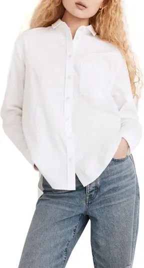 Madewell Oversize Ex-Boyfriend Button-Up Shirt | Nordstrom | Nordstrom