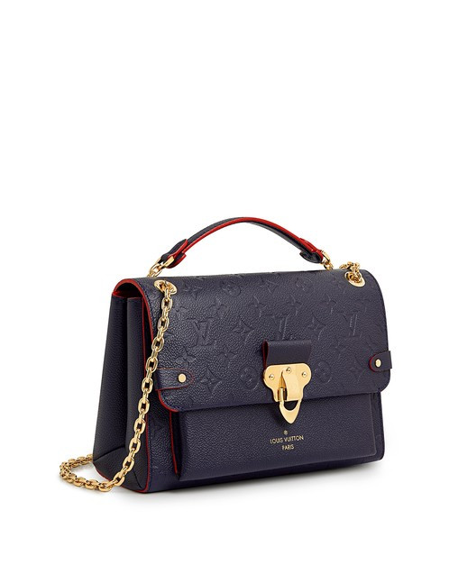 Vavin PM Emboss Monogram Empreinte leather Shoulder Bag | IFCHIC