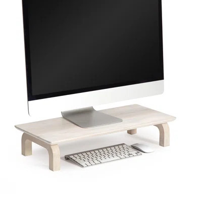 Brynsley solid wood monitor stand