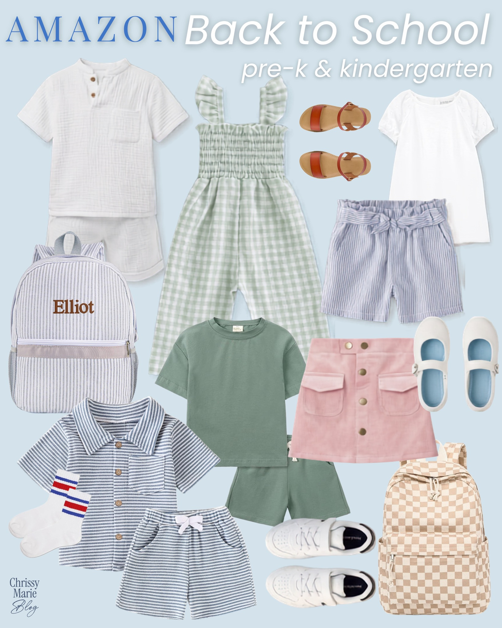 Elementary school back-to-school outfits that are cute, comfortable, and ready for the very serious business of recess, lunch spills, and suddenly needing new shoes the week school starts. 

 #LTKootd #LTKmomlife #LTKKids