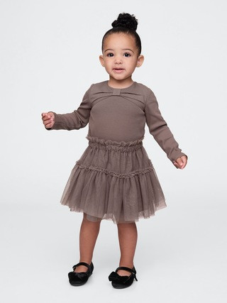 Baby & Toddler Bow Tulle Outfit Set | Gap (US)