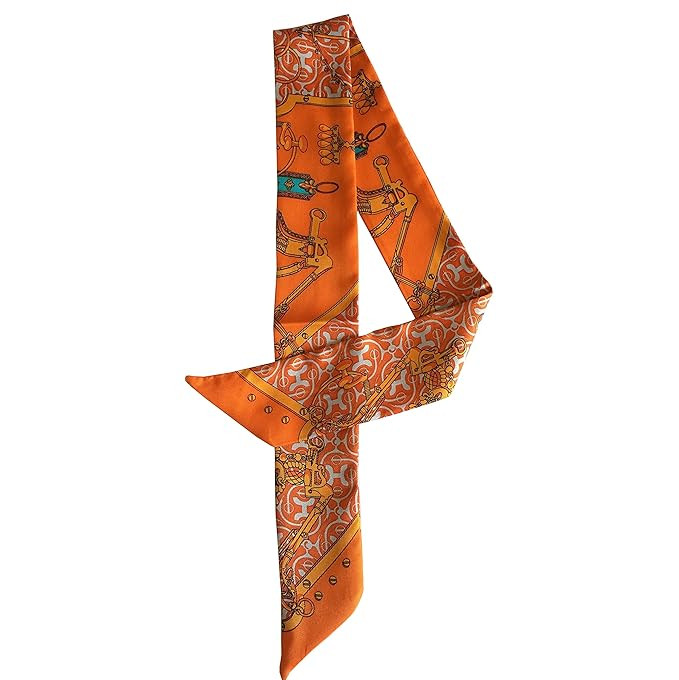 Blyyasgi Silk Scarf for Handle Bags Decoration Ribbon Hair Band Women's Band Taping Bandeaus Pony Sc | Amazon (US)