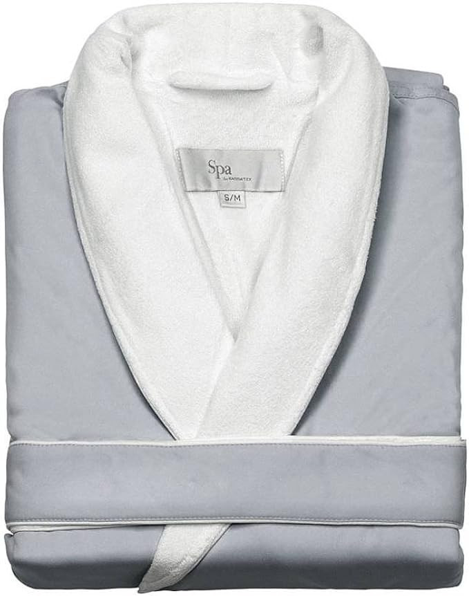 TurkishTowels Mens and Womens Silk-Soft Luxury Spa Robe | Amazon (US)