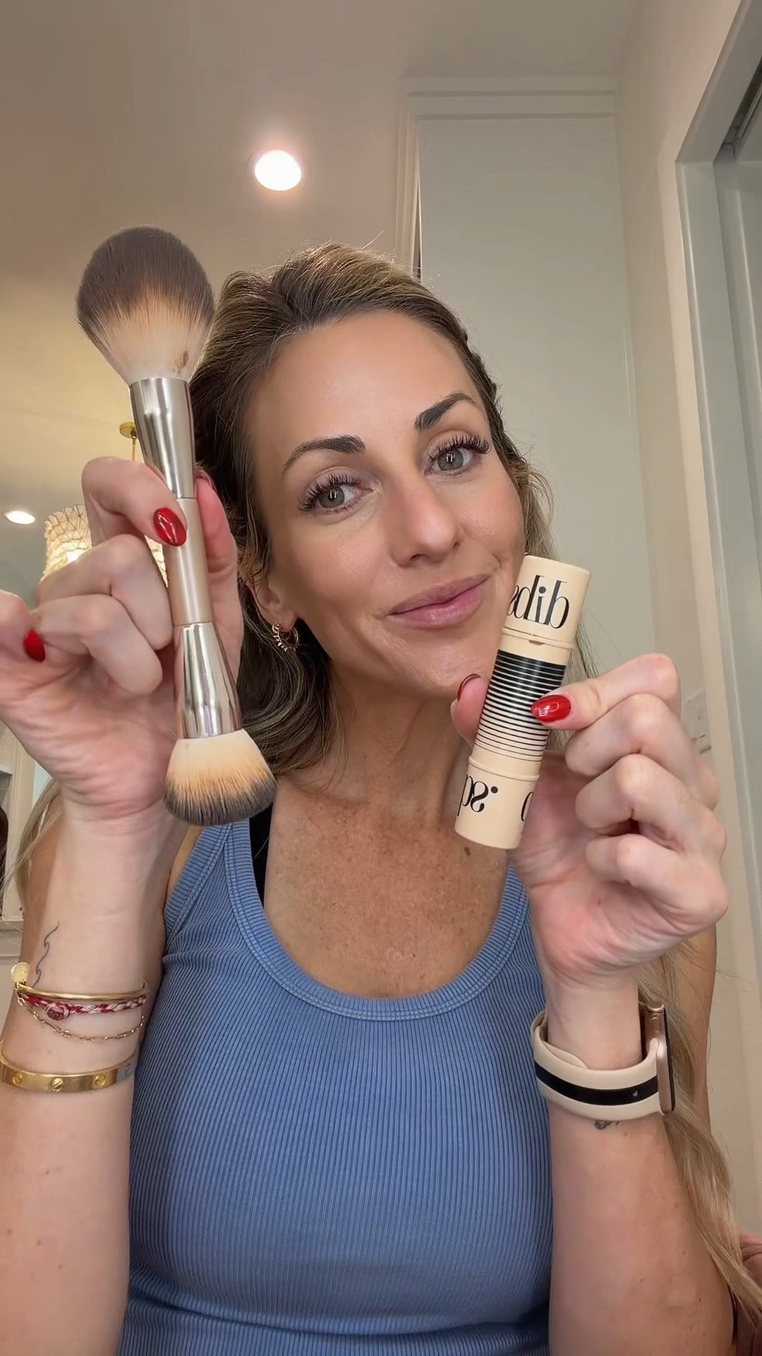 The quickest way to look put together when you’re running late but still want to serve face 💁‍♀️ DIBS Desert Island Duo never misses.

#LTKBeauty