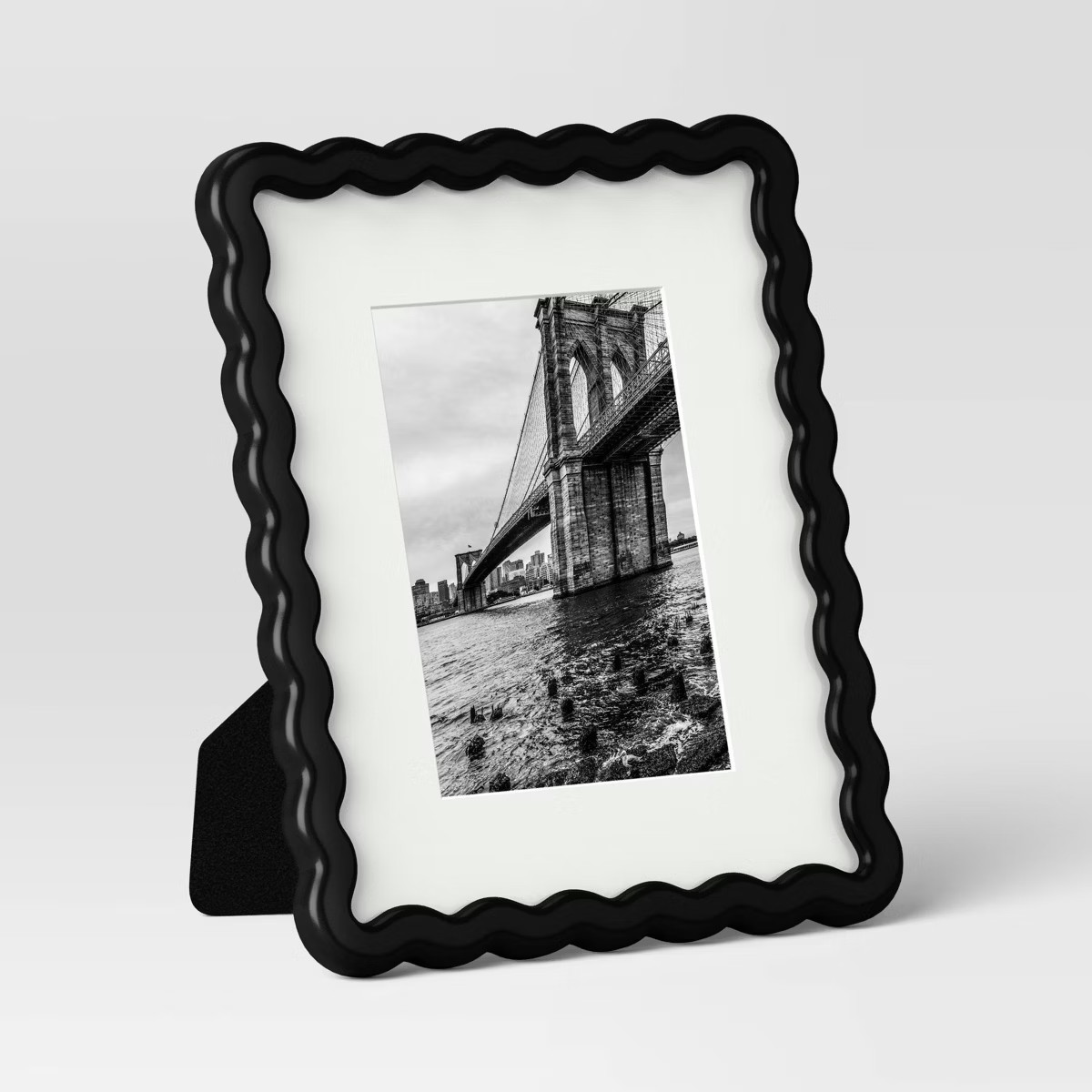 8"x10" Wavy Shape Picture Table Frame Black - Room Essentials™ | Target