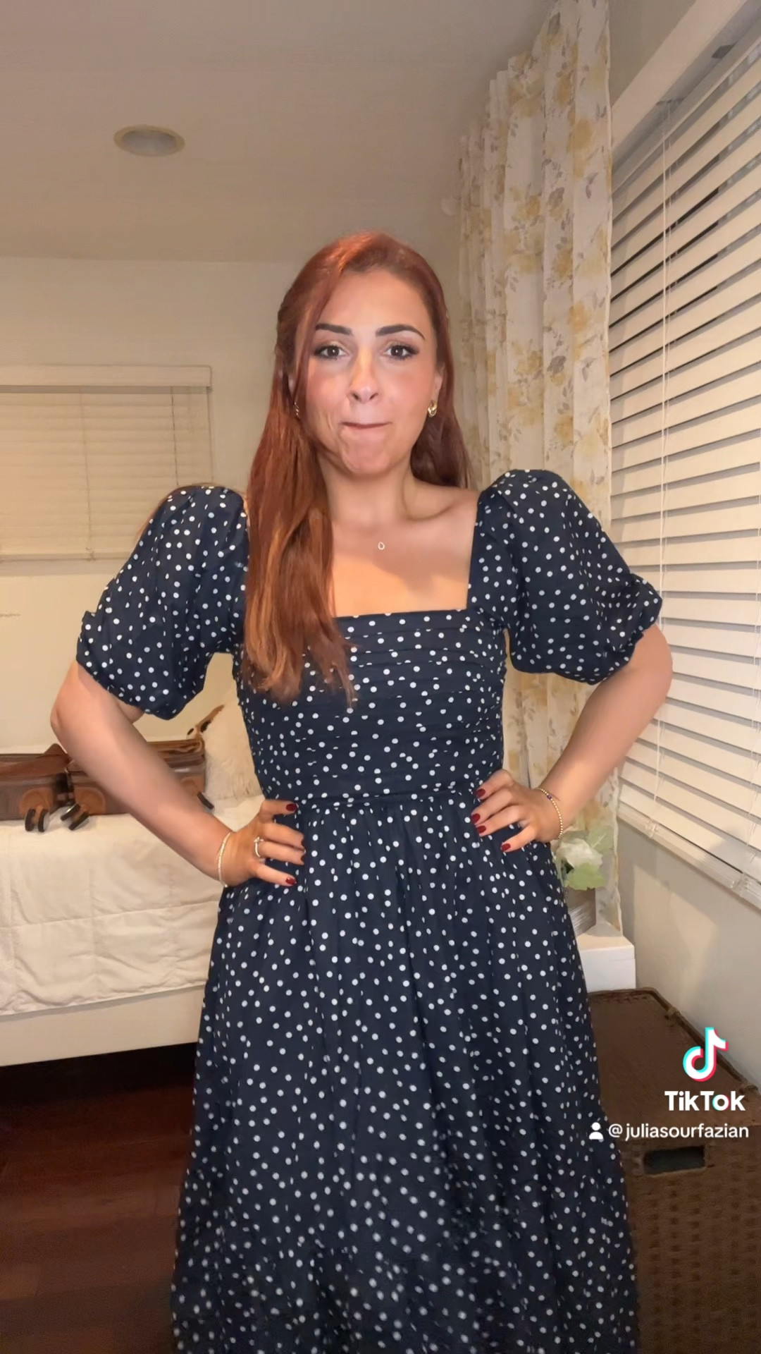 Just found the perfect polka dot dress