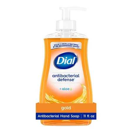Dial Antibacterial Defense Gold Liquid Hand Soap, 11 fl oz | Walmart (US)