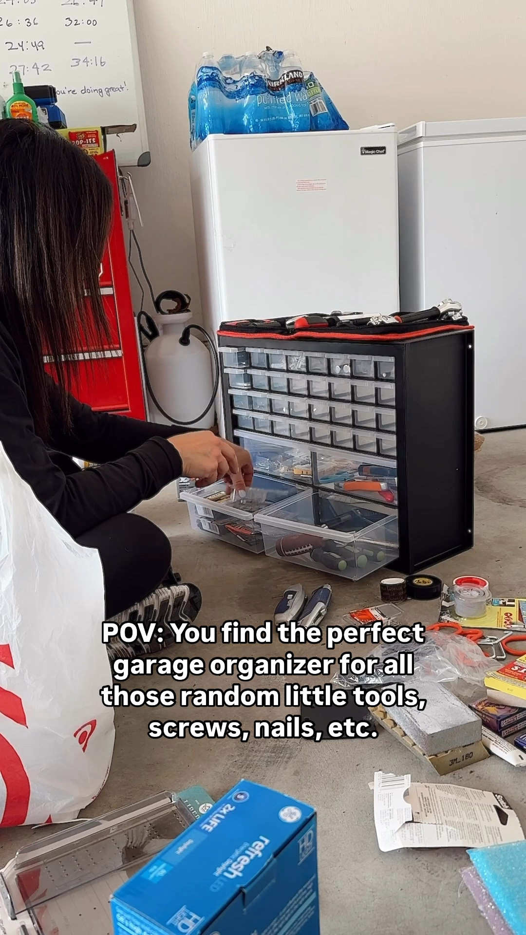 Today we started decluttering and organizing our garage! 👏🏼 This isn’t just a spring cleaning project, it’s a project I’ve been dreaming of doing for YEARS. Our garage is small, and it gets messy so so quickly. So we’re finally investing a bit in storage cabinets, garage shelves, and other items to make it more functional (and easier to keep clean!! 😮‍💨).

I knew we had a ton of random little tools, nails, screws, command strips, etc. thrown around Dane’s tookbox, so I snagged this organizer off Amazon to house all of it. You can mount this on a wall, but we plan to put it in the rolling garage cabinet we bought. I’ll link both here along with some of the other garage organizers we plan to try.

Can’t wait to show you all the end result!!! 🙌🏼 

#LTKHome #LTKWatchNow #LTKSeasonal