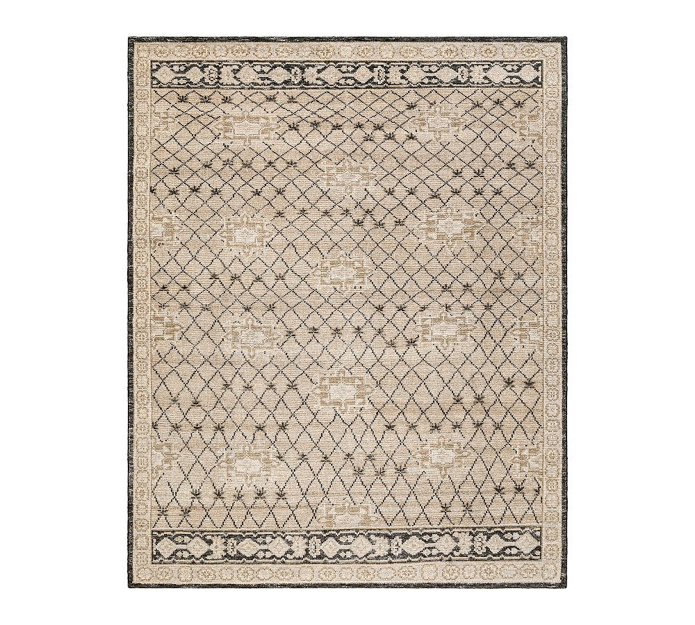 Garcelle Hand-Knotted Wool Rug | Pottery Barn (US)