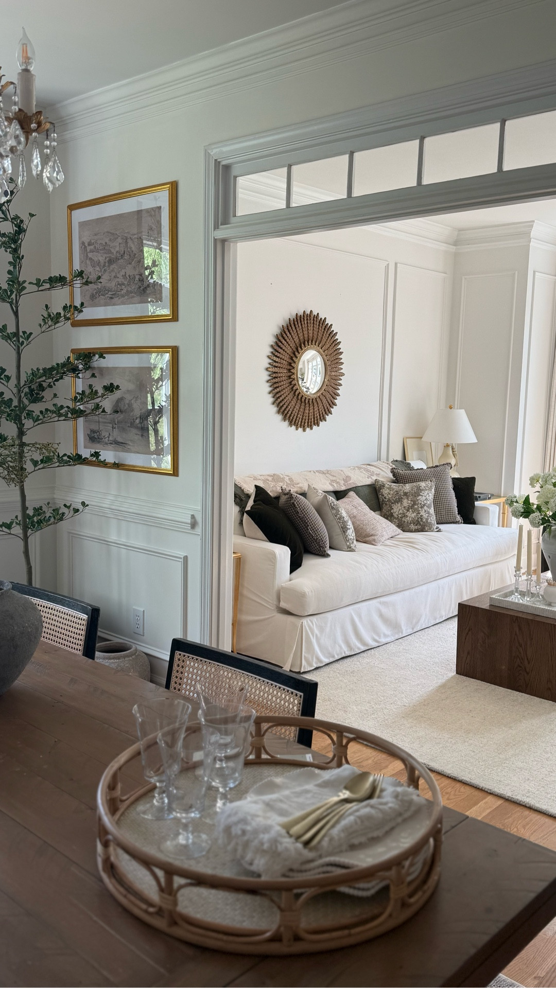 The easiest upgrade I’ve made lately? This faux black olive tree that I found on Amazon 🌿
No maintenance, no mess… just that perfectly moody, organic touch my dining room needed.  It’s under $90!  

#lowmaintenancehome #amazonhomefind 