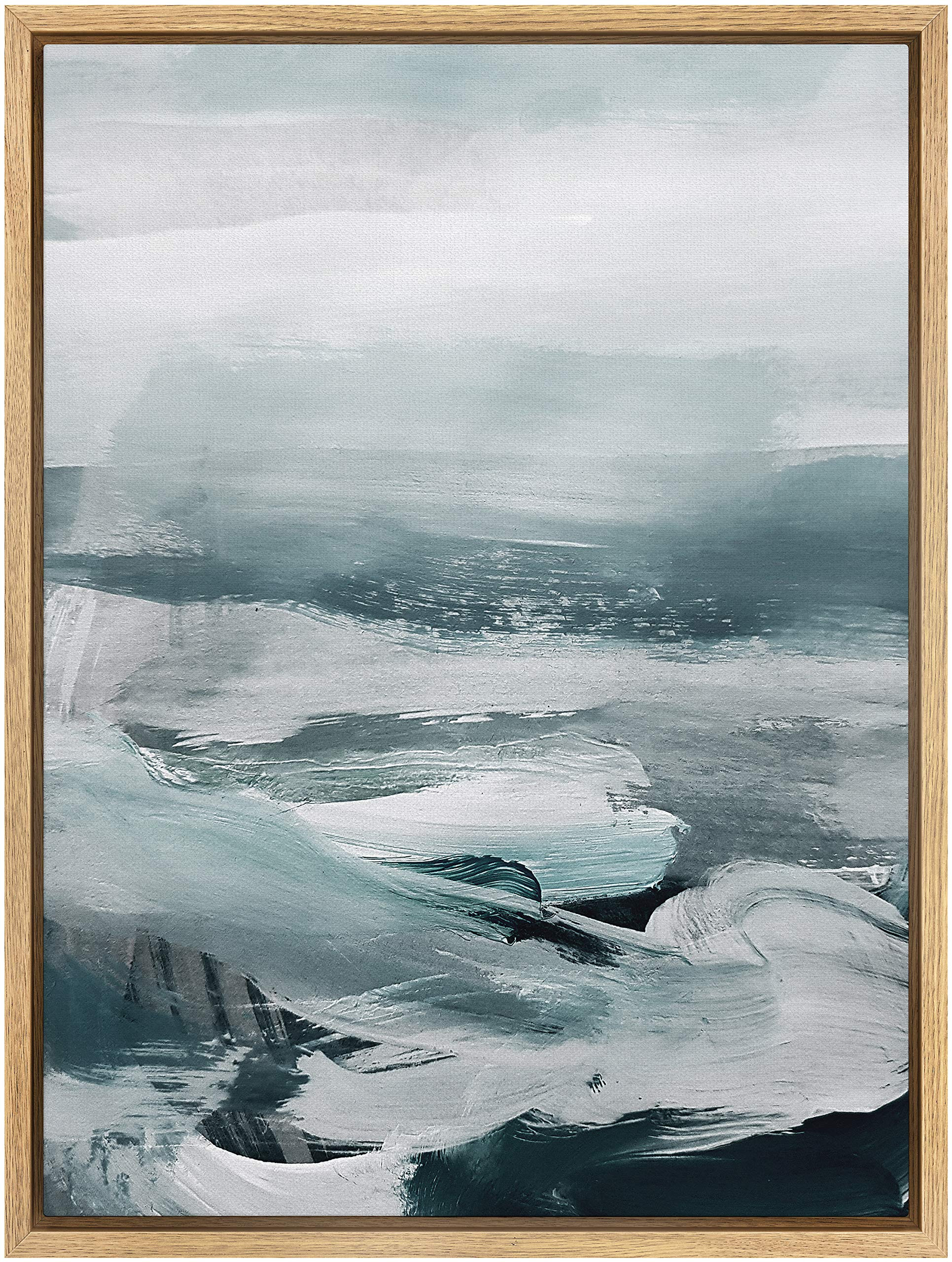 SIGNWIN Framed Canvas Wall Art Abstract Color Block Canvas Prints Home Artwork Decoration for Living | Amazon (US)