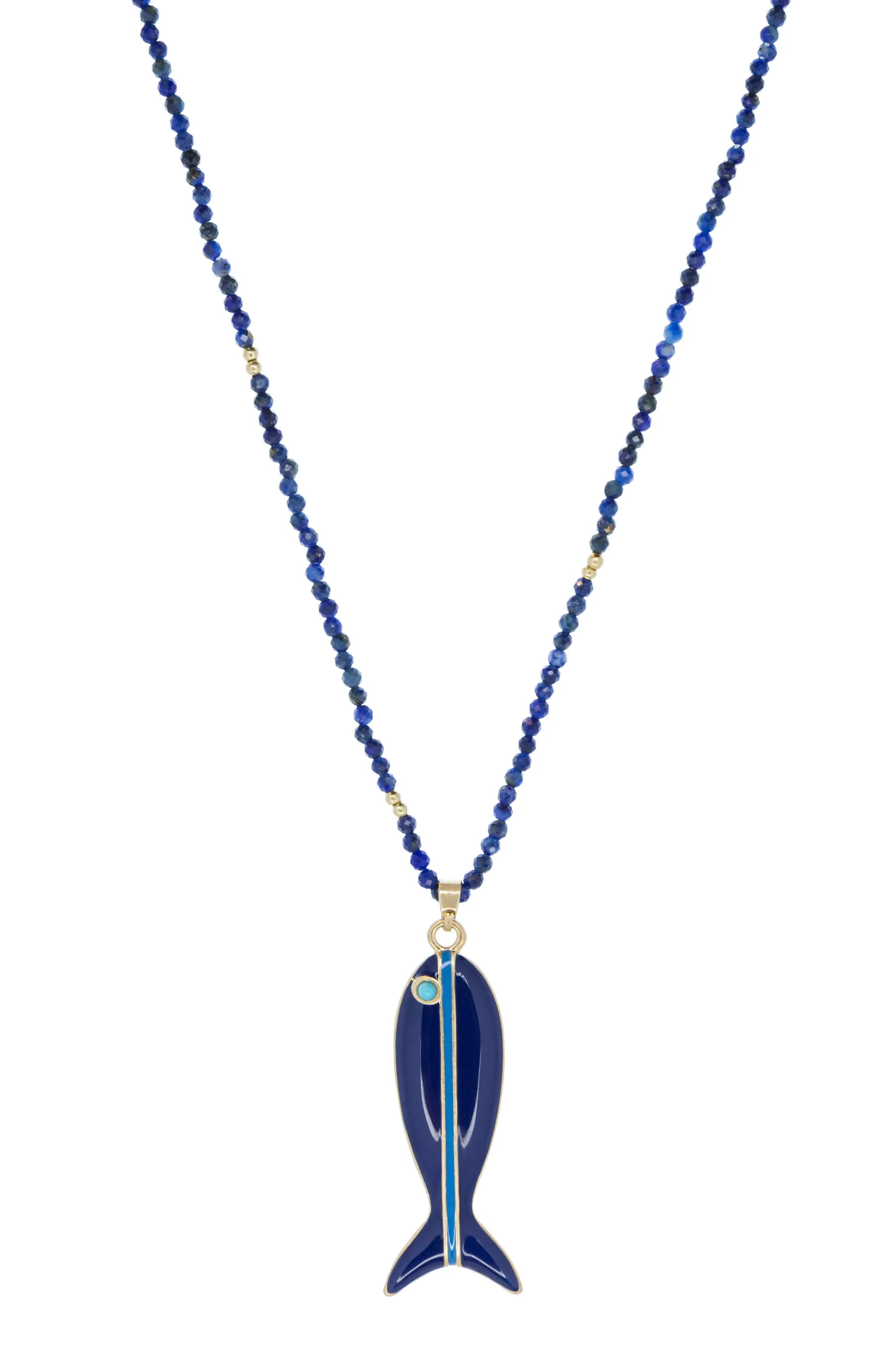 Marina Fish Pendant Necklace (Women) | Nordstrom | Nordstrom