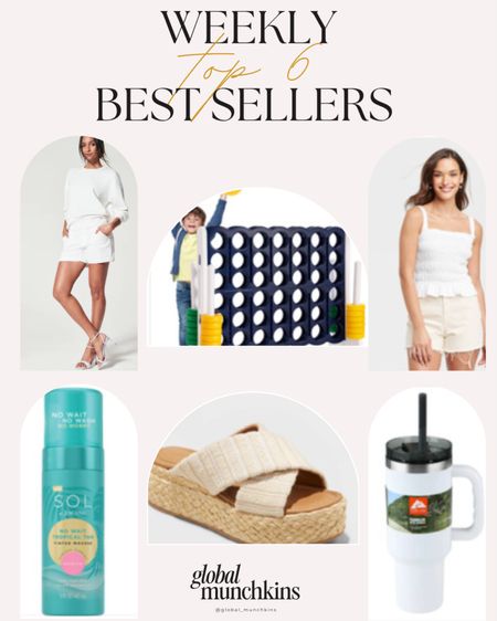 Last weeks top 6 best sellers...Summer ready items!

#LTKU #LTKstyletip #LTKunder50