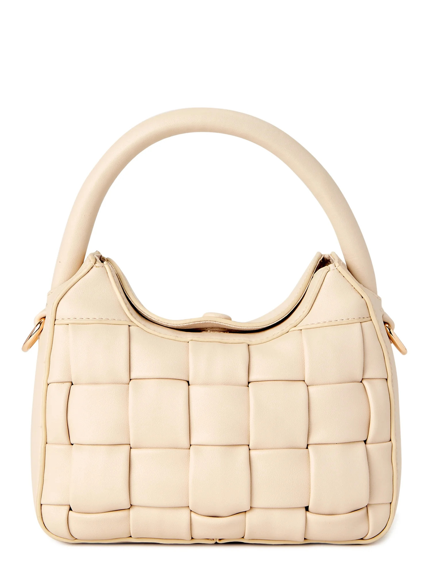 No Boundaries Women's Woven Top Handle Handbag | Walmart (US)