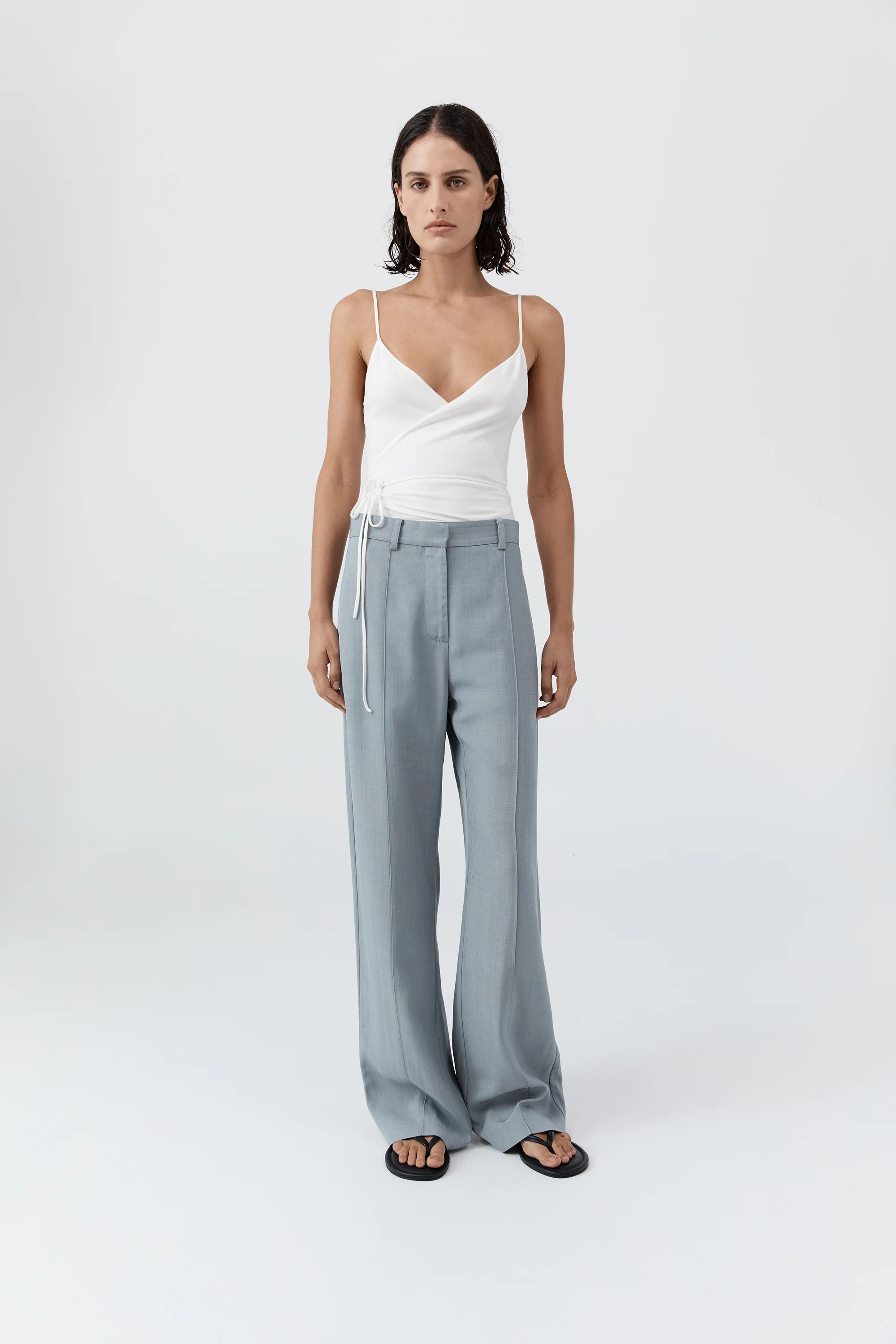 Classic Pintuck Pants - Mist | St. Agni (US, UK, EU)