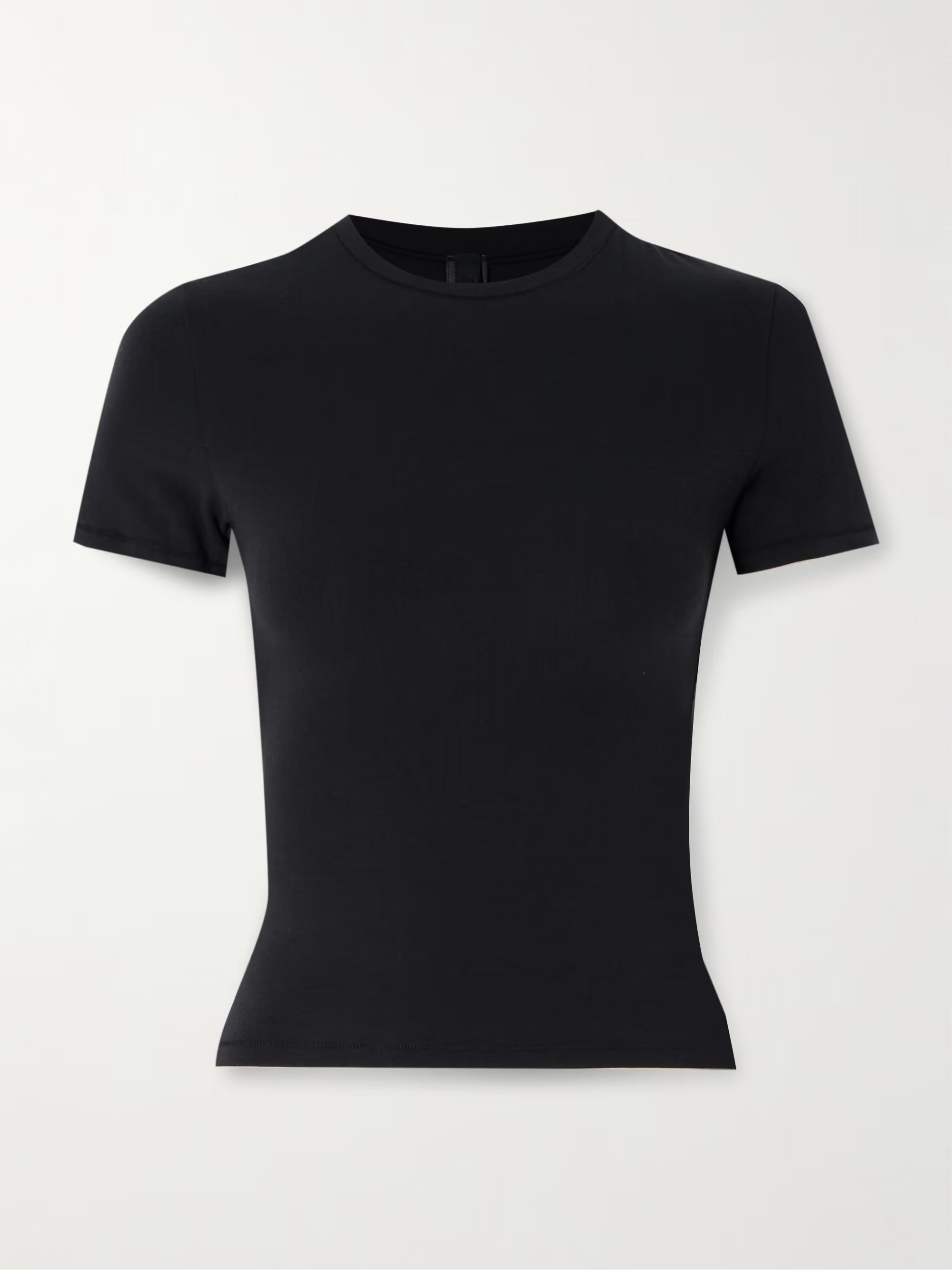 Stretch-cotton jersey T-shirt - Soot | NET-A-PORTER (UK & EU)
